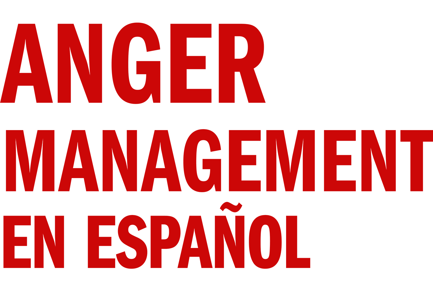 Anger Management en español FHD US